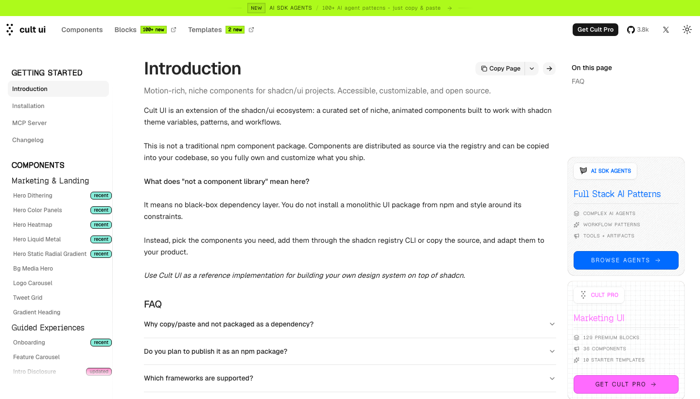 Cult UI