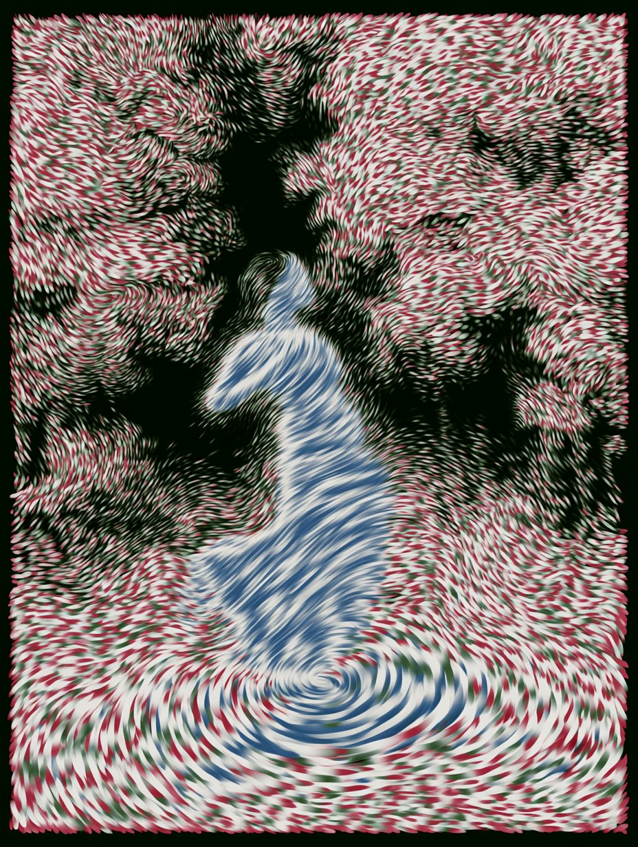 badjudgeofcharacter — Tum Mile blue vortex silhouette