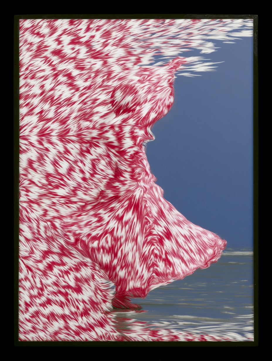 badjudgeofcharacter — Tum Mile red-white mirage figure